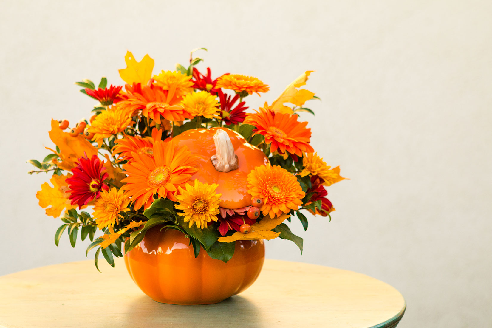 pumpkin center pieces